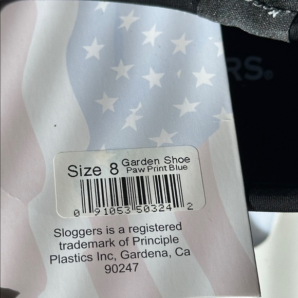 Sloggers Waterproof Garden Shoes Removable Comfortable Insoles Paw Prints NWT 8 - Picture 15 of 15